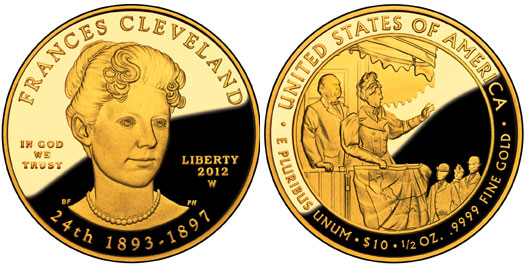 Frances Cleveland Second Term Gold Coin